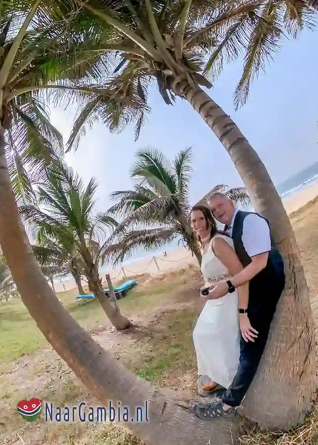 Trouw fotoshoot in Gambia.